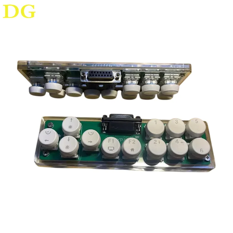 Cbox Arcade Controller with AES DB15 Pin Standard port Support Cbox and AES Game Machine Using Blue Axis Mechanical Keyboard