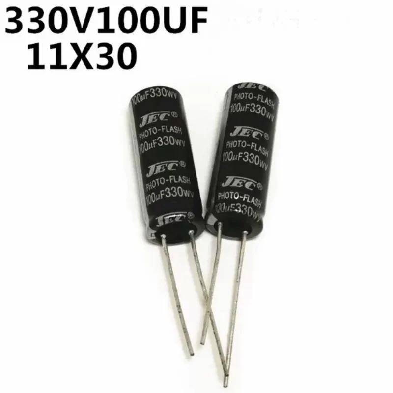 5PCS Japan Rubycon PHOTO-FLASH flash electrolytic capacitor 330V 80UF 100UF 110UF 120UF capacitor