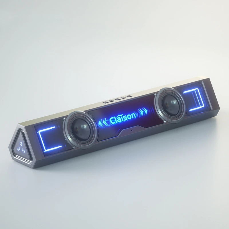 Barra de sonido Multimedia, altavoces inalámbricos Bluetooth, altavoz de 2 modos, Audio de ordenador, sonido alto, USB, con cable, altavoz Esports de escritorio