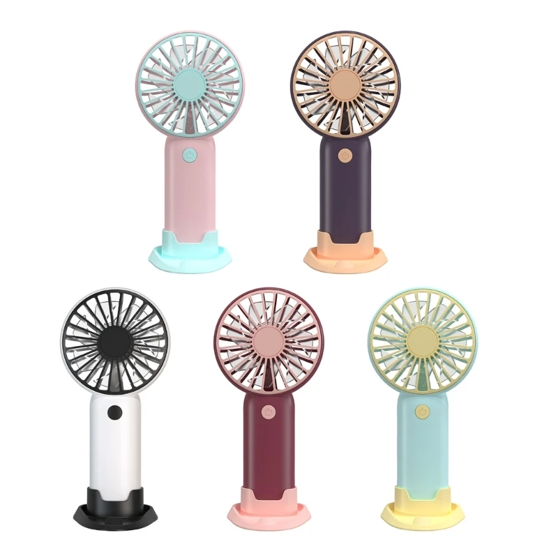 F3KE Lightweight Handheld Fan Convenient USB Charging, Great for Summer Hand Fan