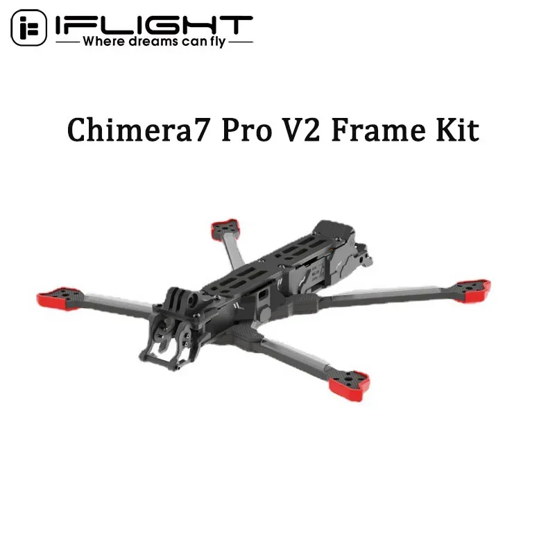 

iFlight Chimera7 Pro V2 7.5inch Frame Long Range Frame Kit with 6mm arm for DJI O3 Air Unit Mount FPV Racing parts