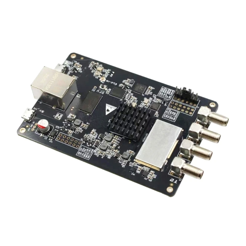 Lab Ready Board for Software Defined Radio Work with Routing Access, Ethernet Input, and Startup Storage Support for Projects