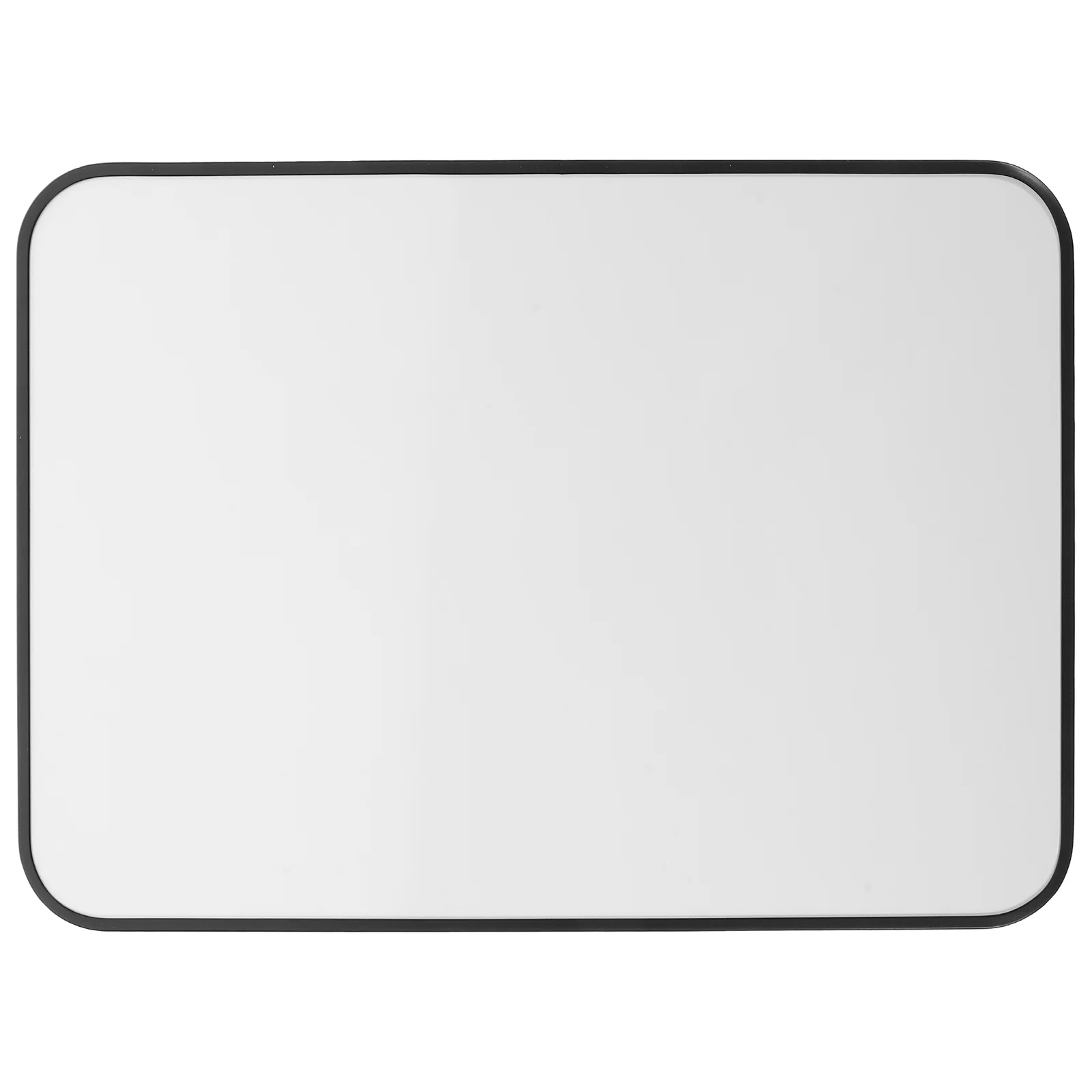 Tableau blanc double face portable à bord lisse, réutilisable rapidement, effaçable à sec, notes de bureau et babillard, plastique, maison