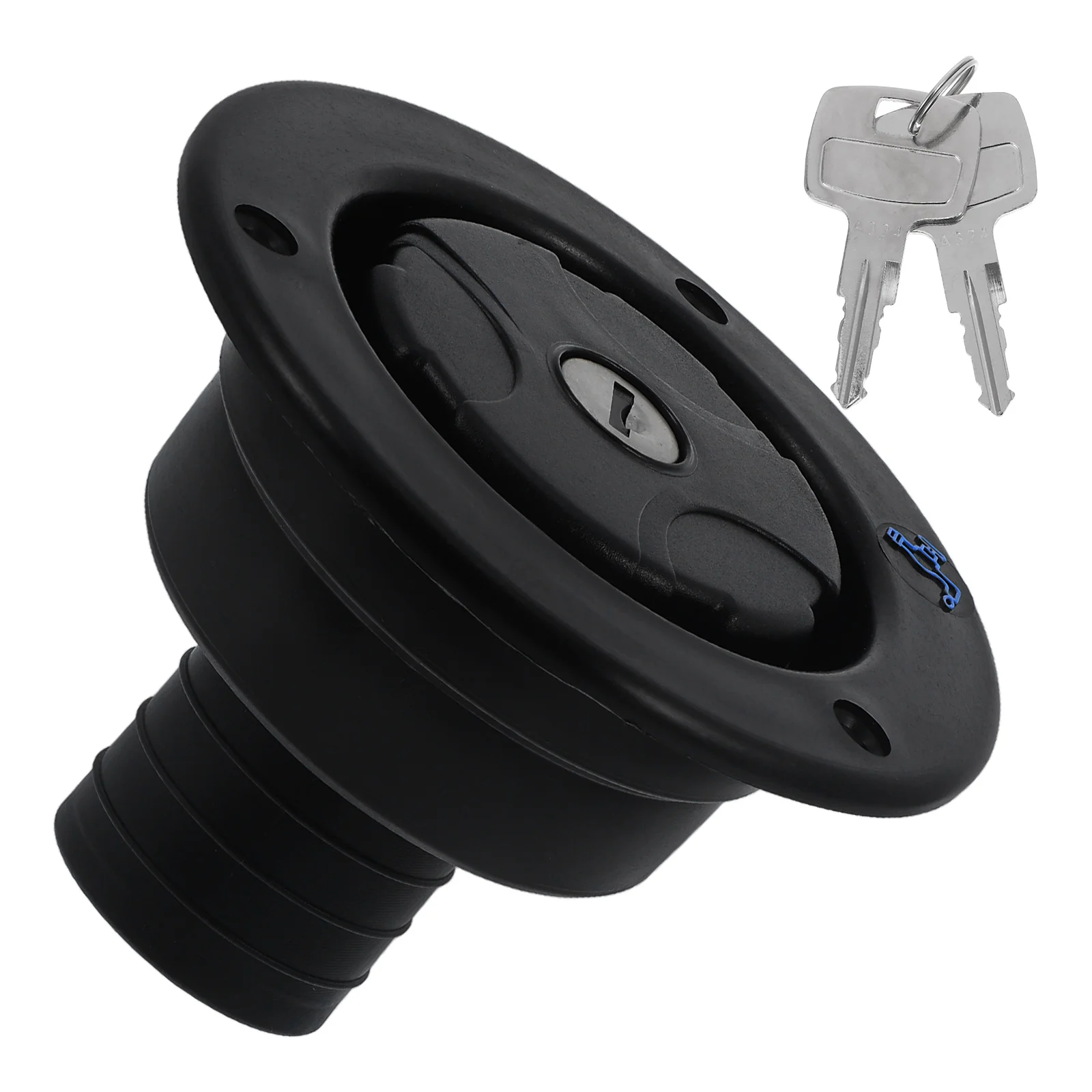 

RV Water Cover Freshwater Rv Freshwater Inlet Cap Fill Cap Adapter Tank Parts Trailer Accessories ABS Replacement Black