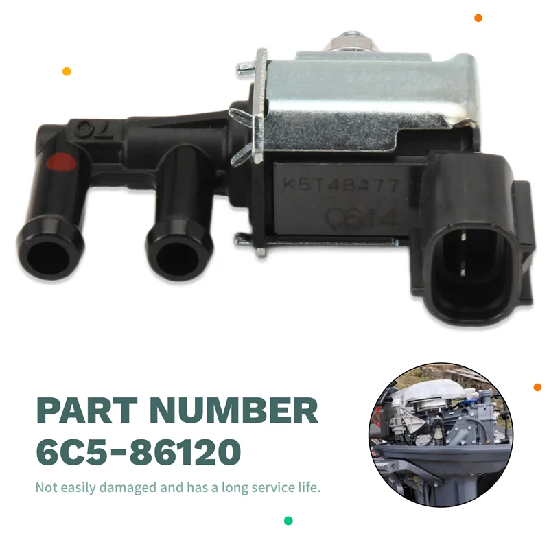 L38A-لملحقات المحرك الخارجي 30-300HP-مجموعة صمامات الملف اللولبي 6C5-86120-00 جزء استبدال القارب