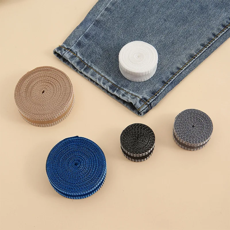Pants Edge Shorten Self Adhesive Pant Mouth Paste Iron on Hem Fabric Fusing Hemming Ironing Sewing Tape