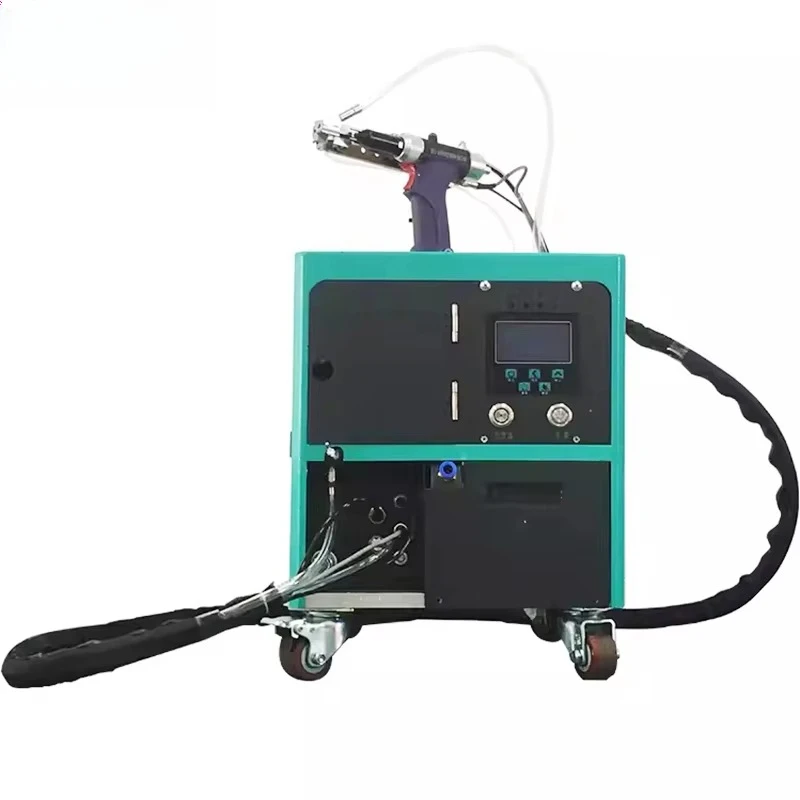 Industrial Grade Durable Pneumatic Rivet System Handheld Fully Automatic Feeding Rivet Machine