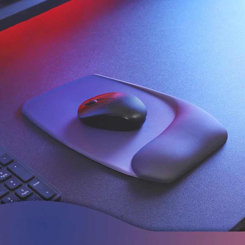 Anti-Slip Computer Keyboard Wrist Soft Pad Mouse Pad With Comfortable Gel For Laptop Desktop PC Office Worker E-Sport Gamer image 3