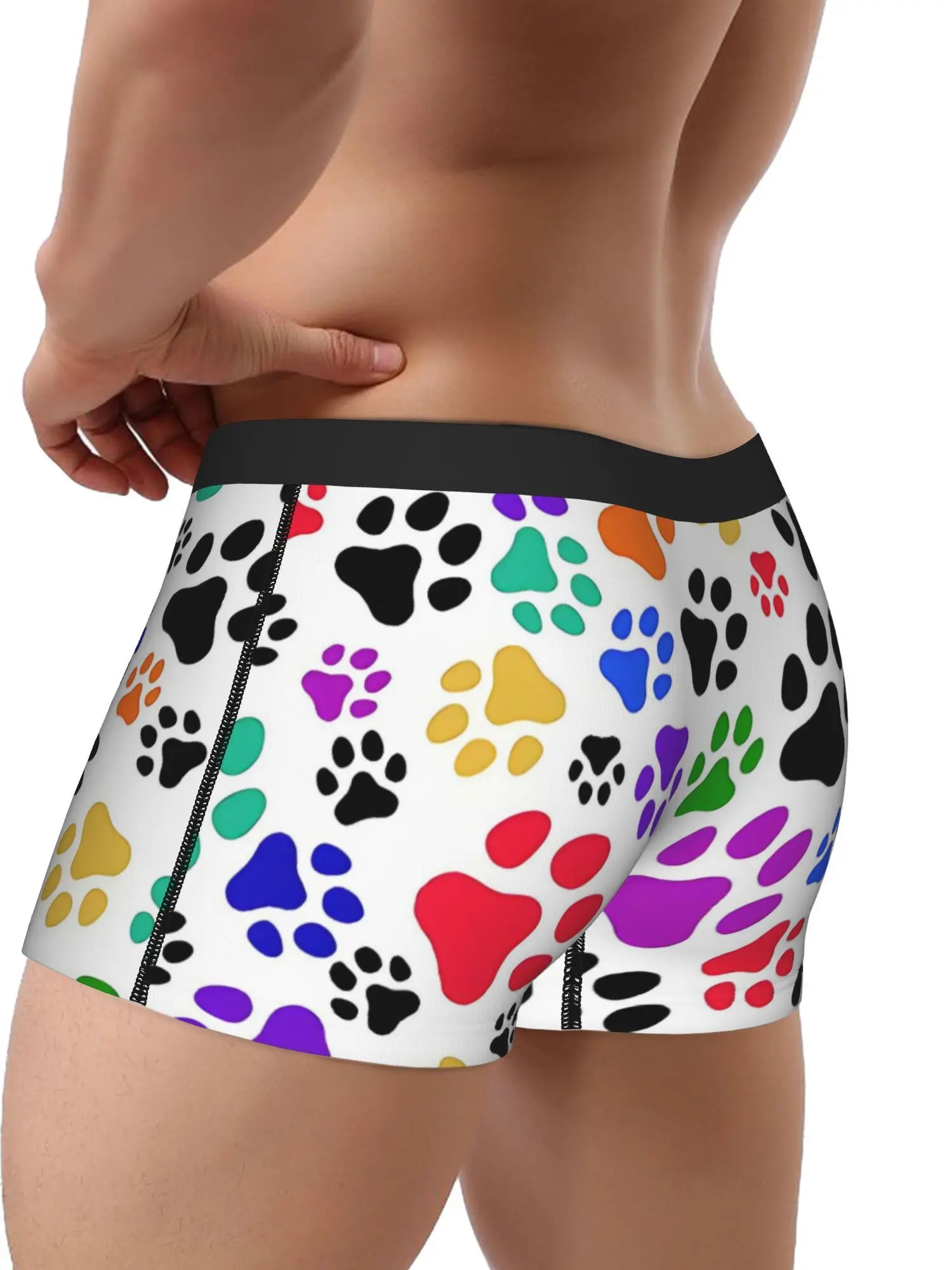 Rainbow Paws Mouse Pad Men Underwear - view 3