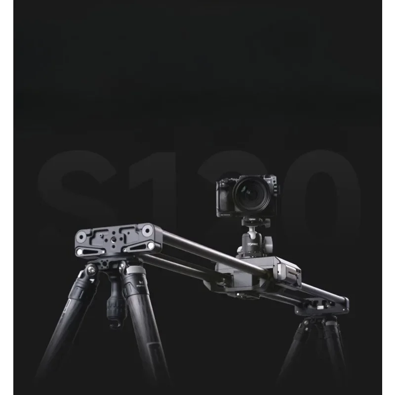 Electric video slide rail dual-axis 360 ° product shooting follow-up macro time-lapse photography