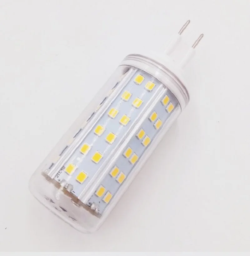 Imagem -02 - Led Milho Bulbo Luz Pinos Led pl Lâmpada Substituir G8.5 Lâmpada de Halogéneo Ac85265v 12w G8.5