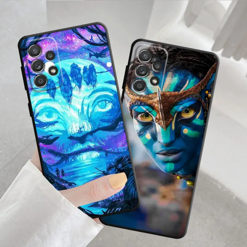 Phone Case for Samsung A12 A52 A14 A53 A71 A72 A11 A21 A33 A50 A70 Silicone Cover Avatar Two Movie Beautiful