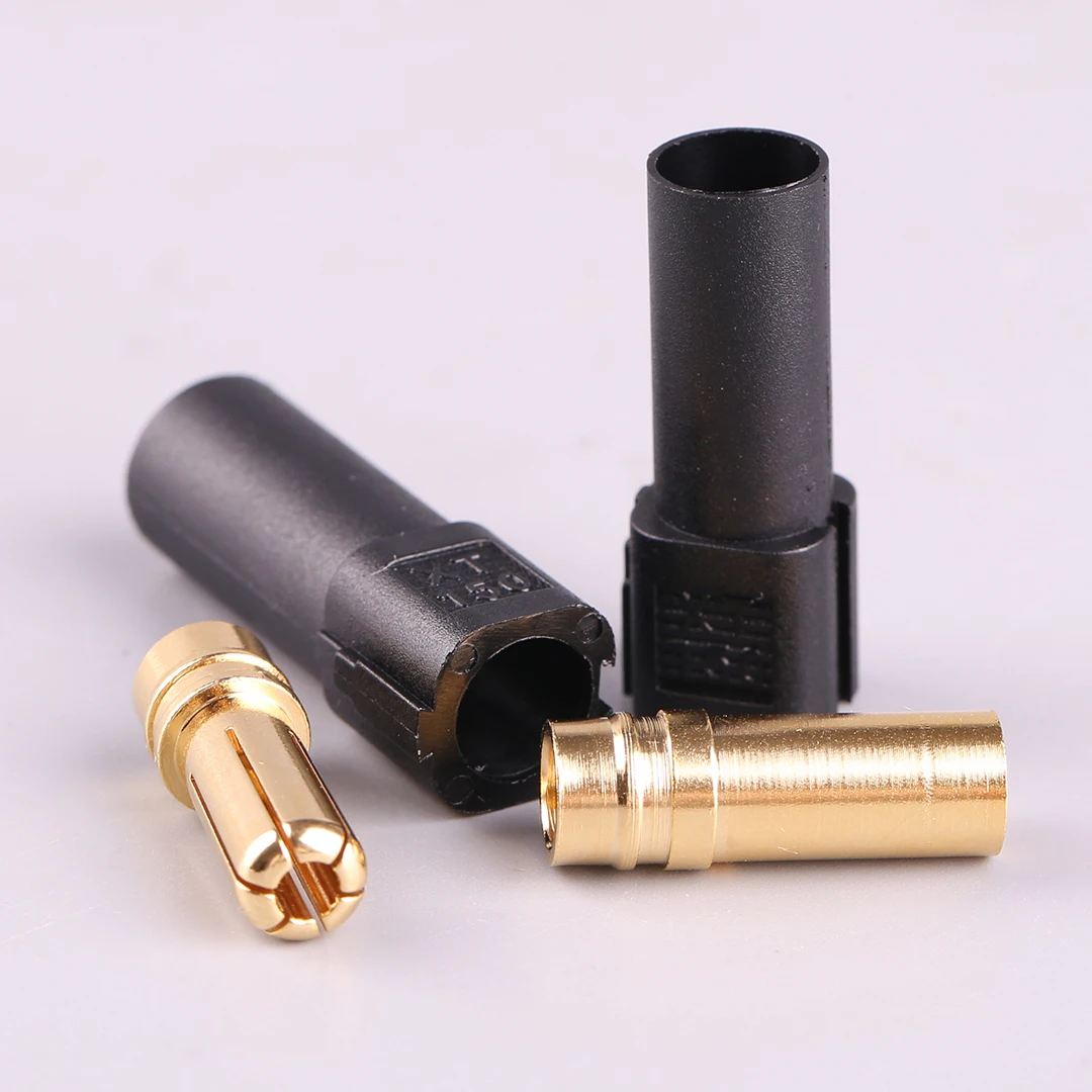 AMASS XT150 Connector Adapter 6mm Male/Female Plug High Rated 120A for RC LiPo Battery - Premium Quality