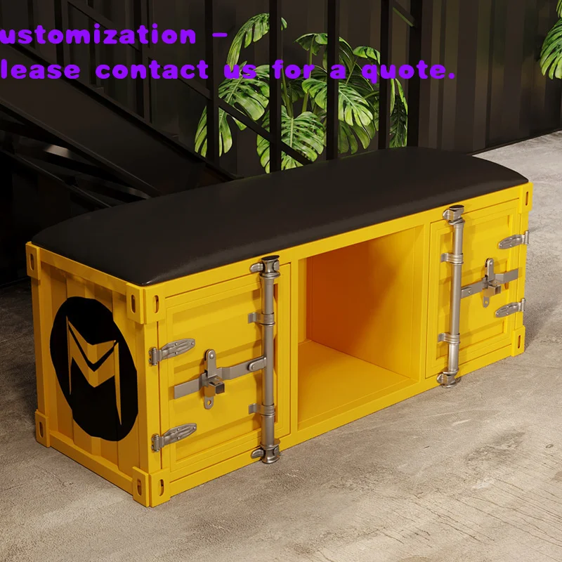 

custom.Industrial Style Metal Stool With Storage Home Bar Apartment Restaurant Gym Clothing Store Hotel Dining Living Room