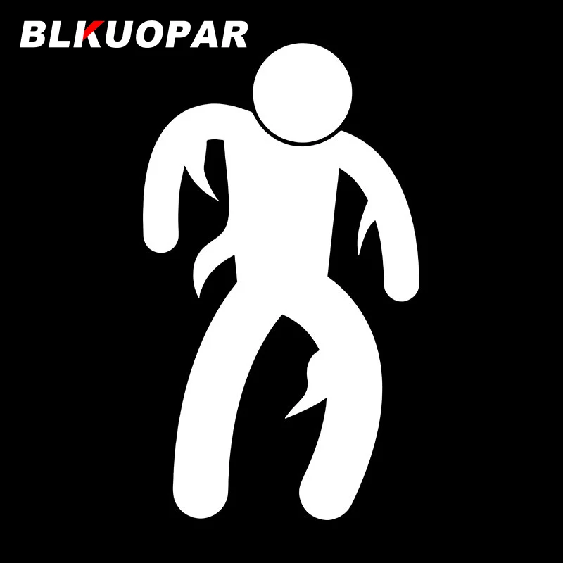 BLKUOPAR الشر الدوري أيقونة رمز سيارة ملصق Creativite الرسومات الثلاثية الأبعاد انسداد خدش الليزر ملصق مائي الزجاج الأمامي حامي
