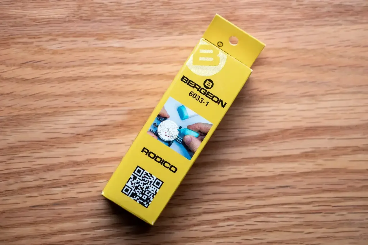 منظف جاف سويسري بيرجيون روديكو 6033 الأصلي لتنظيف محاور العجلات أداة إصلاح ساعة اليد