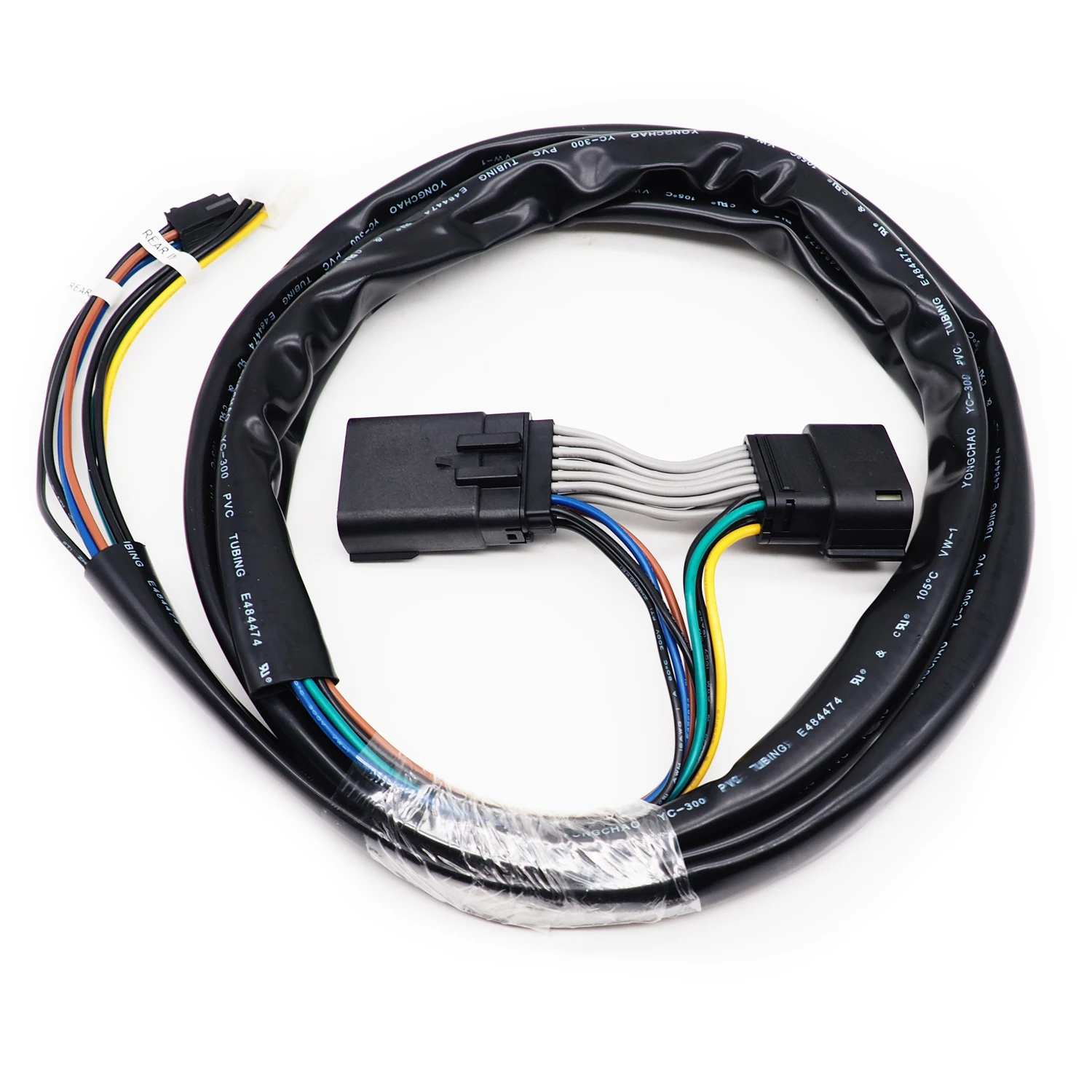 Custom security RJ45 to BNC terminal Automotive wiring harness for car Customized Automotive Wiring Harnesses Manufacturer