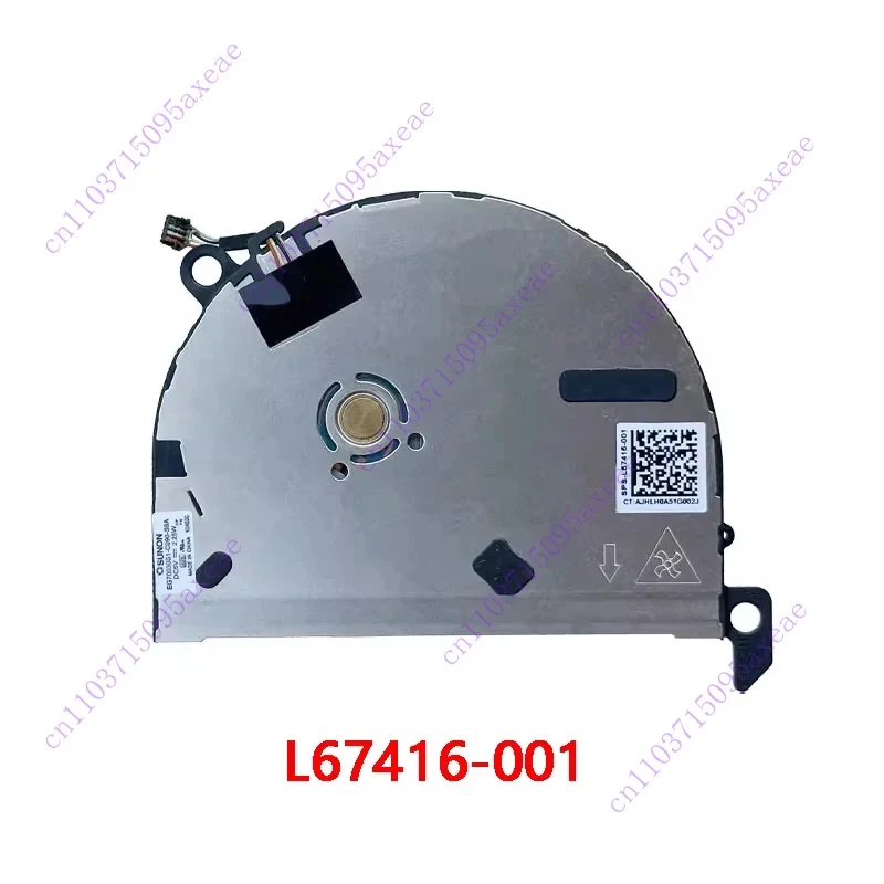 A new type of genuine notebook computer CPU cooling fan for HP Elite X2 G4/G8 HSN-C04C L67416-001