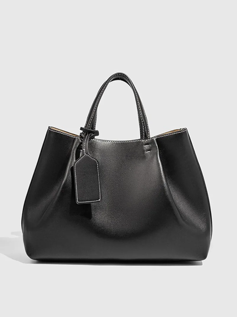 

Designer PU Leather Shoulder Bag High Quality Crossbody Bags for Women Bucket Bag Female Clutch Fashion Ruched Women Handbags