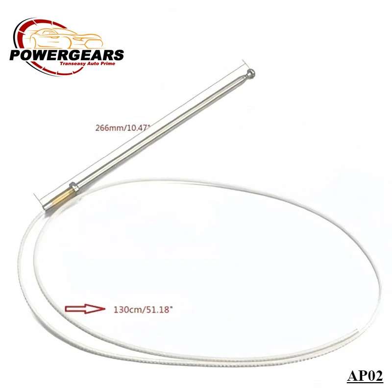 

Новая антенная мачта AP02 65221375569 для BMW E12 E23 E24 E28 E30 2018270001 A2018270001, электрическая антенная мачта URO PARTS