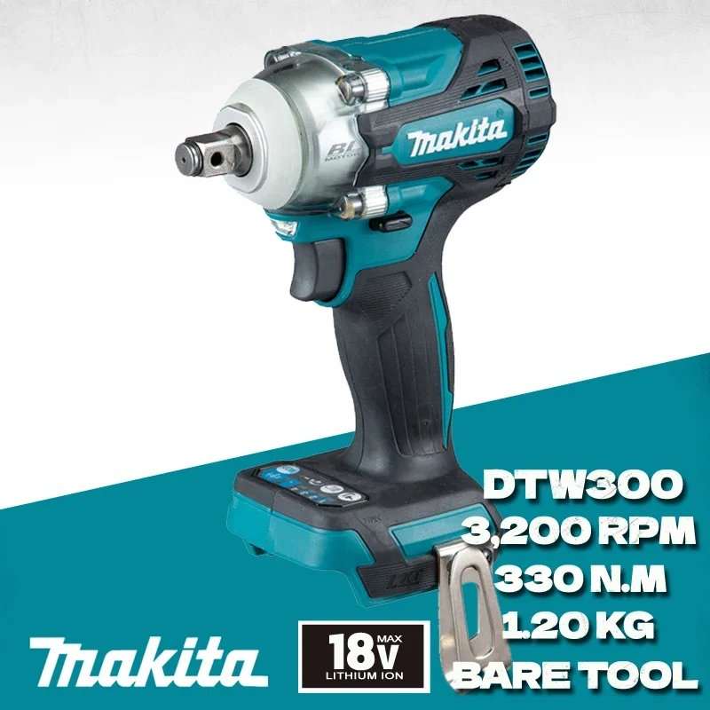 MAKITA DTW300 Cordless Impact Wrench Bare Tool 18V Brushless 1/2\