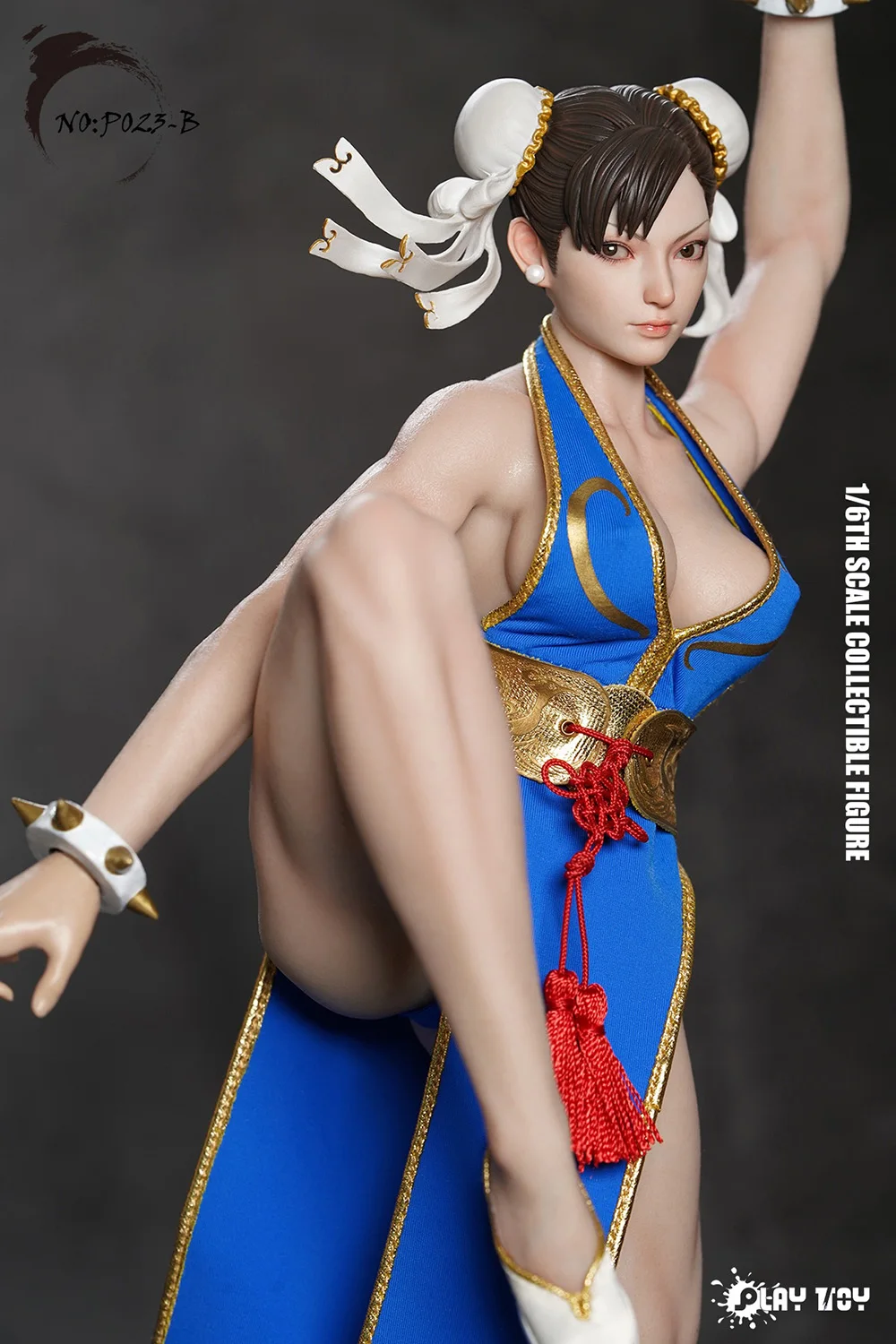 Na stanie ZABAWKA PLAY TOY P023 Skala 1/6 FIGHTER Girl Chun-Li Fighting Goddess 2.0 Kolekcja 12-calowa Figurka Akcji Pełny Zestaw Model Zabawek