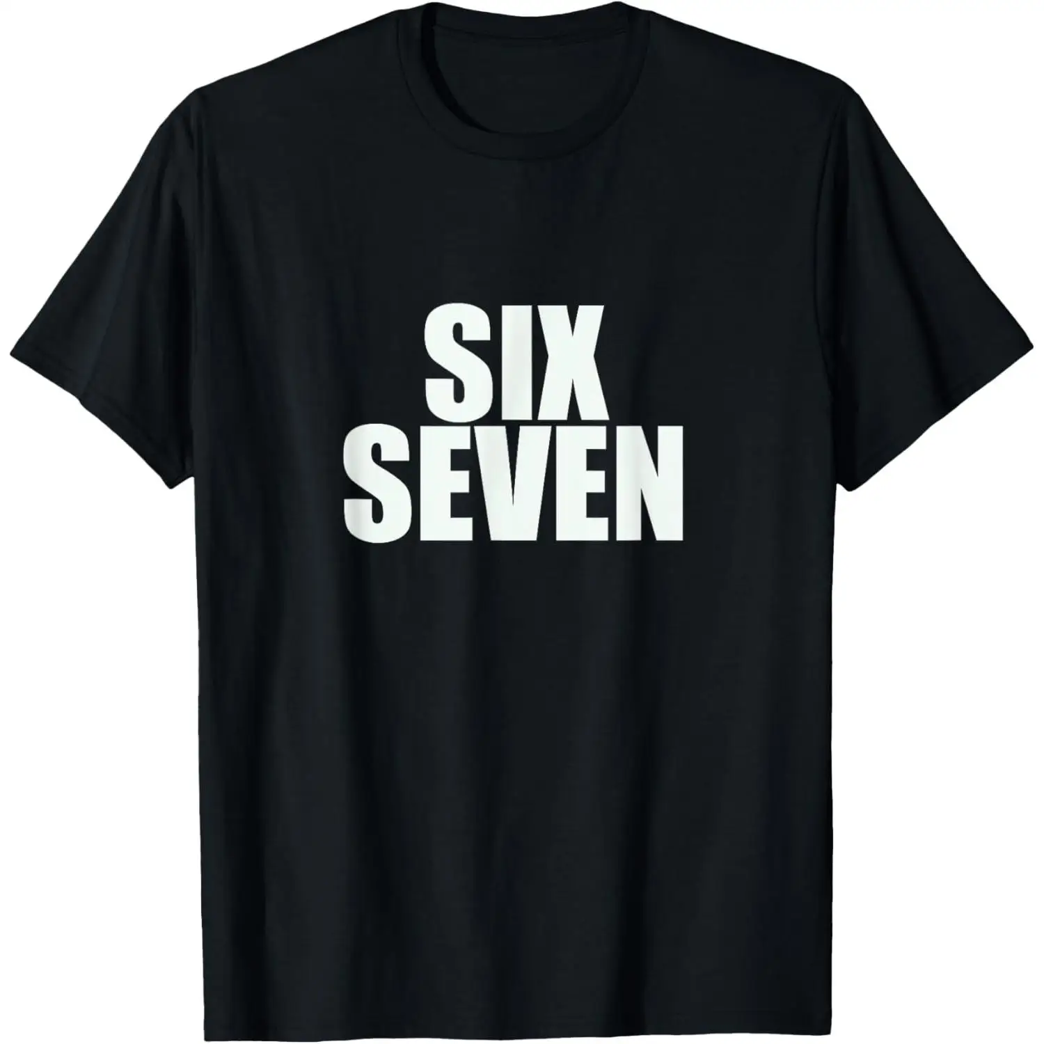 

Fun Six Seven 6 7 Meme Design T-Shirt