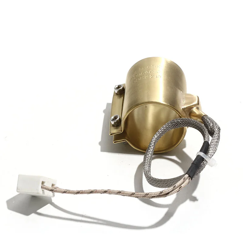 1PC 220V High Temperature Ceramic Nozzle Copper Heating Ring Electric Inner Diameter 60/65/70mm Height 30-70mm 250-650W