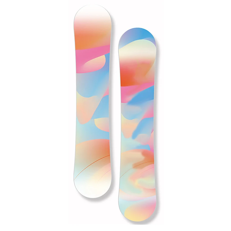 Customized Production Versatile Adult Women's Winter Snowboards Eco Friendly Carbon Fiber for Novice Use