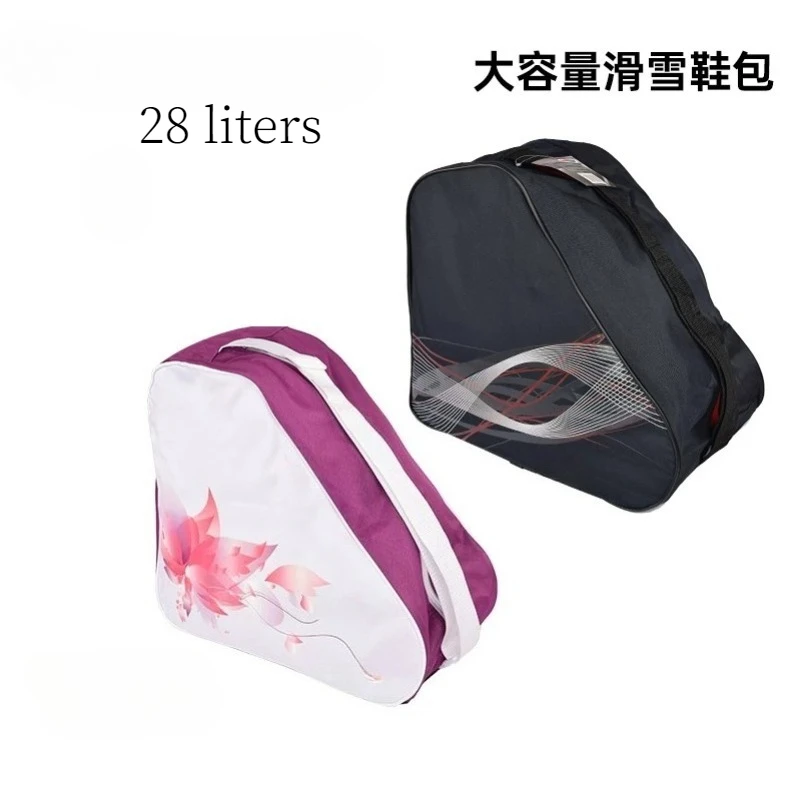

Single and Double Ski Shoe Bag, Skate Shoes Figure Skating Shoe Bag Sports Bag