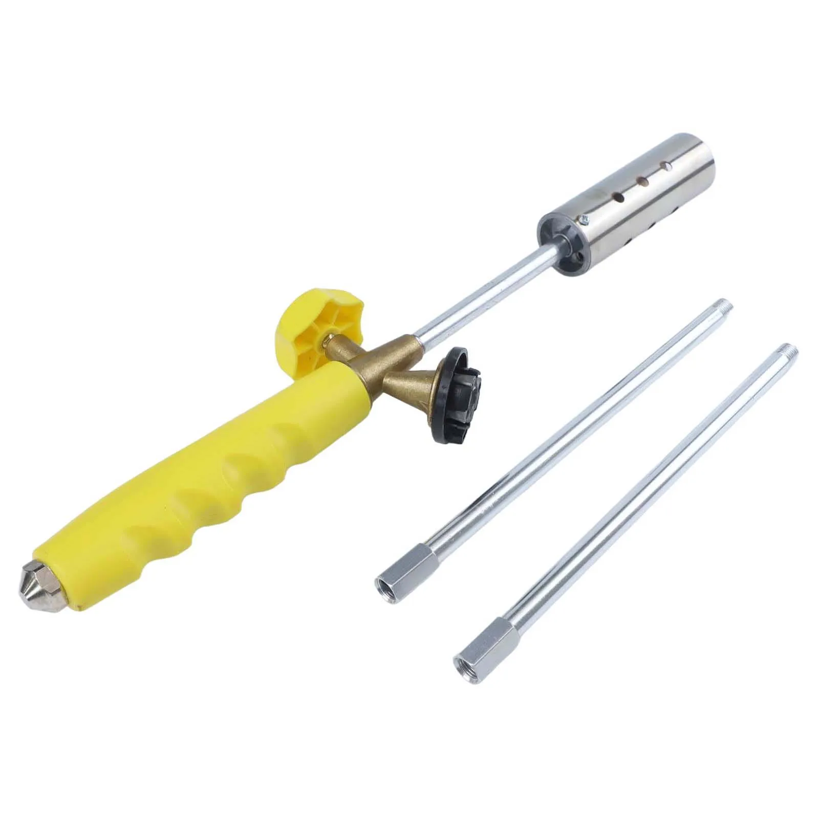 Quemador de césped, Kit para matar hierba, arbusto, soplete de Gas butano, herramienta de jardín para fuego, deshierbe al aire libre, quema de pelo de cerdo, pistola pulverizadora de gran calibre