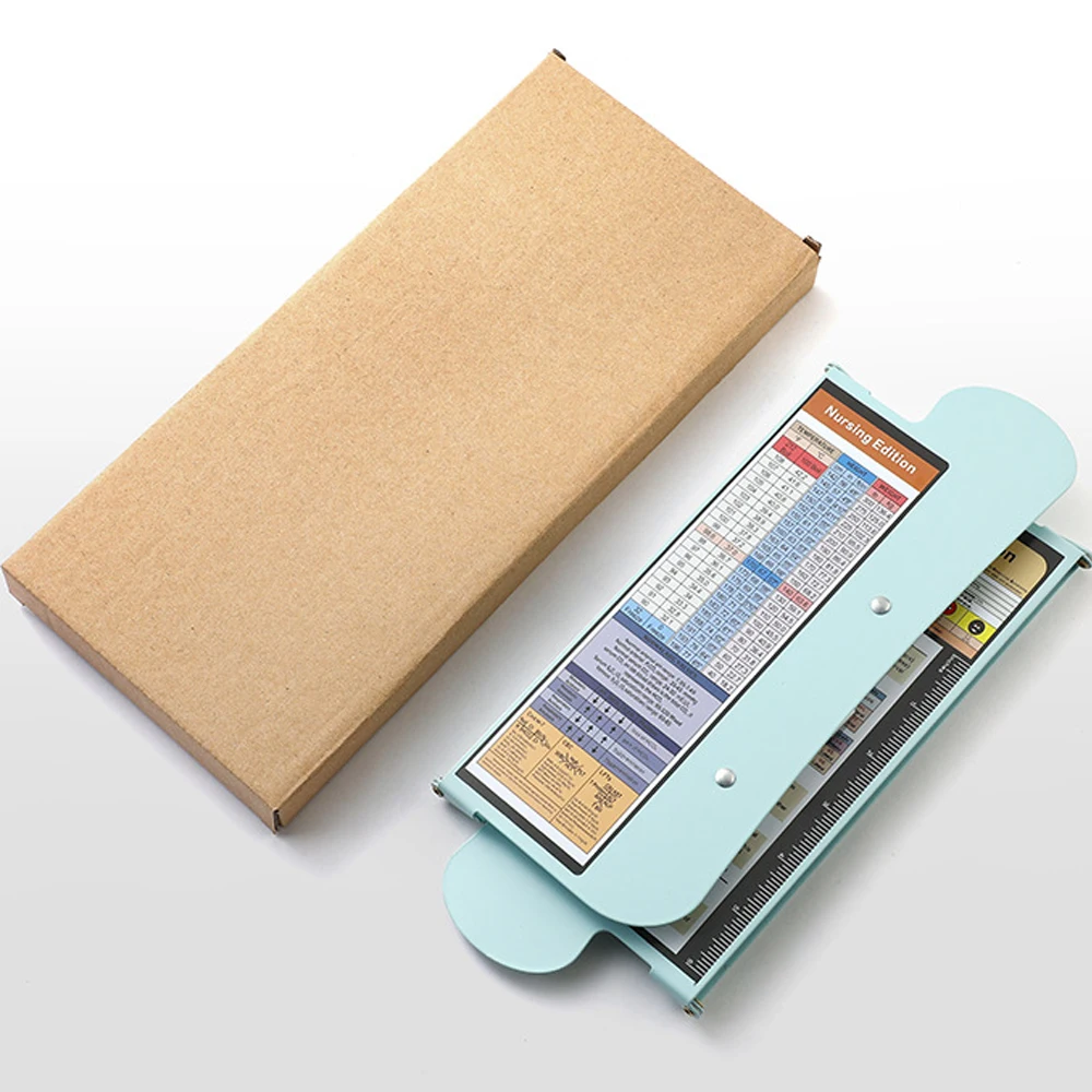 حافظة طبية من سبائك الألومنيوم قابلة للطي مقاس A4، متعددة الوظائف، سجل طبي، مجلد ملفات قابل للطي، مكتب يحتوي على لوح كتابة