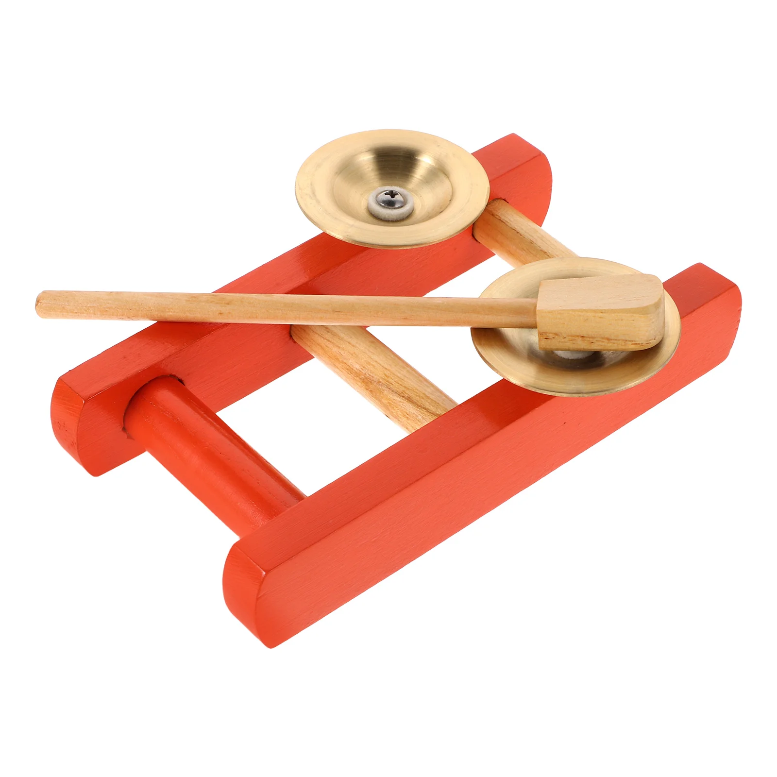 

Children Copper Cymbals Finger Hand Bells Brass Castanets Tambourine Music Training Instruments Lightweight Durable Toddler Baby