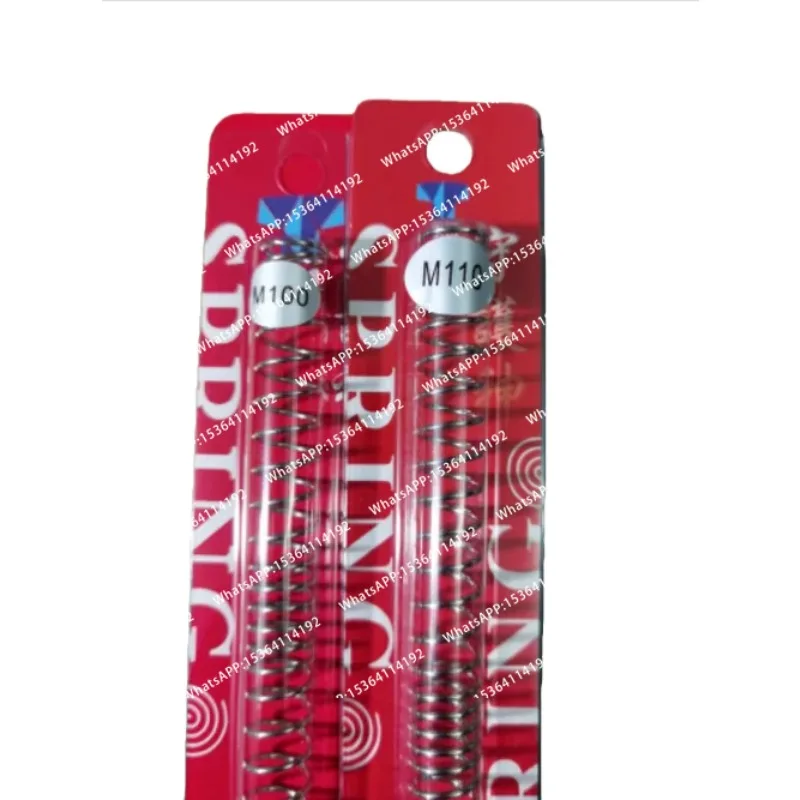 10PCS M75 M80 M85 M90 M95 Resorte con embalaje rojo