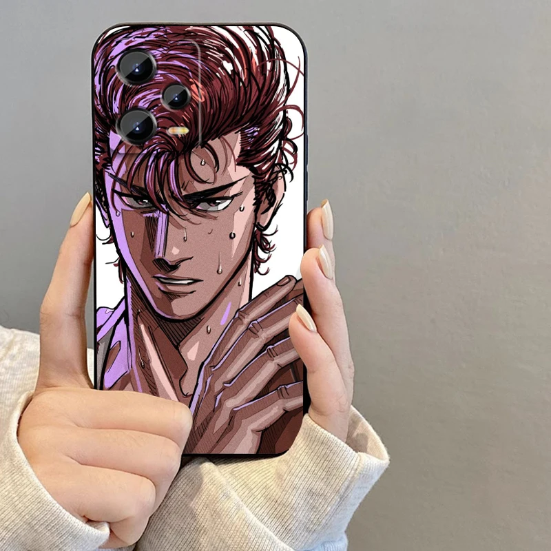 Anime S-Slam D-Dunk Sakuragis For Xiaomi Redmi Note 13 12R 12 12S Turbo 11 11T 11S 10 10S Pro Plus 5G Black Soft Phone Case