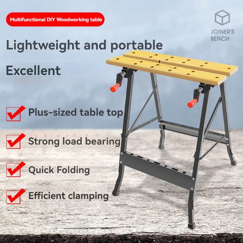 

Woodworking Workbench Folding Operation Saw Table Tool Multifunctional Woodworking Table Folding Table Saw Horse