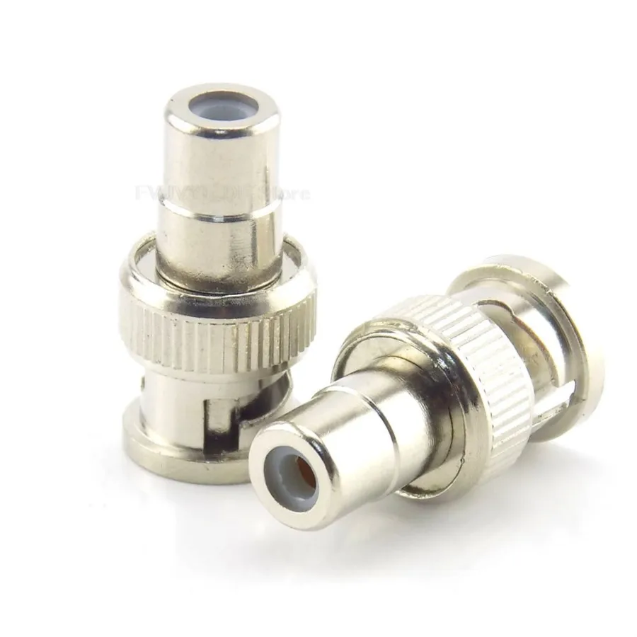 

1 шт./10 шт. BNC штекер к RCA гнездовой разъем адаптера COAX разъем F/M пара для системы безопасности видеокамера видеонаблюдения H10