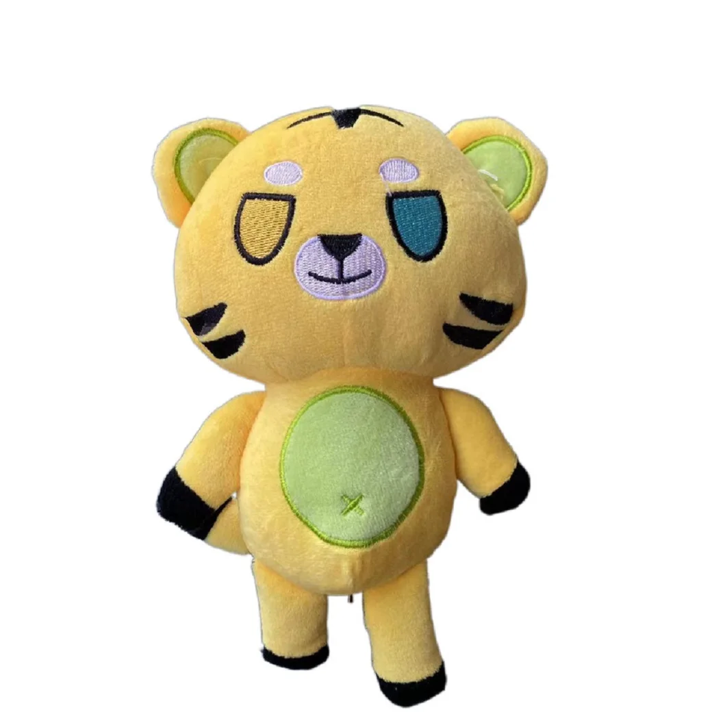 25CM Funnehed Plush Toy Its The Krew Merch Teddy Bear Cartoon Itsfunnehed Stuffed Animal Soft Plushie Dolls For Kids Children