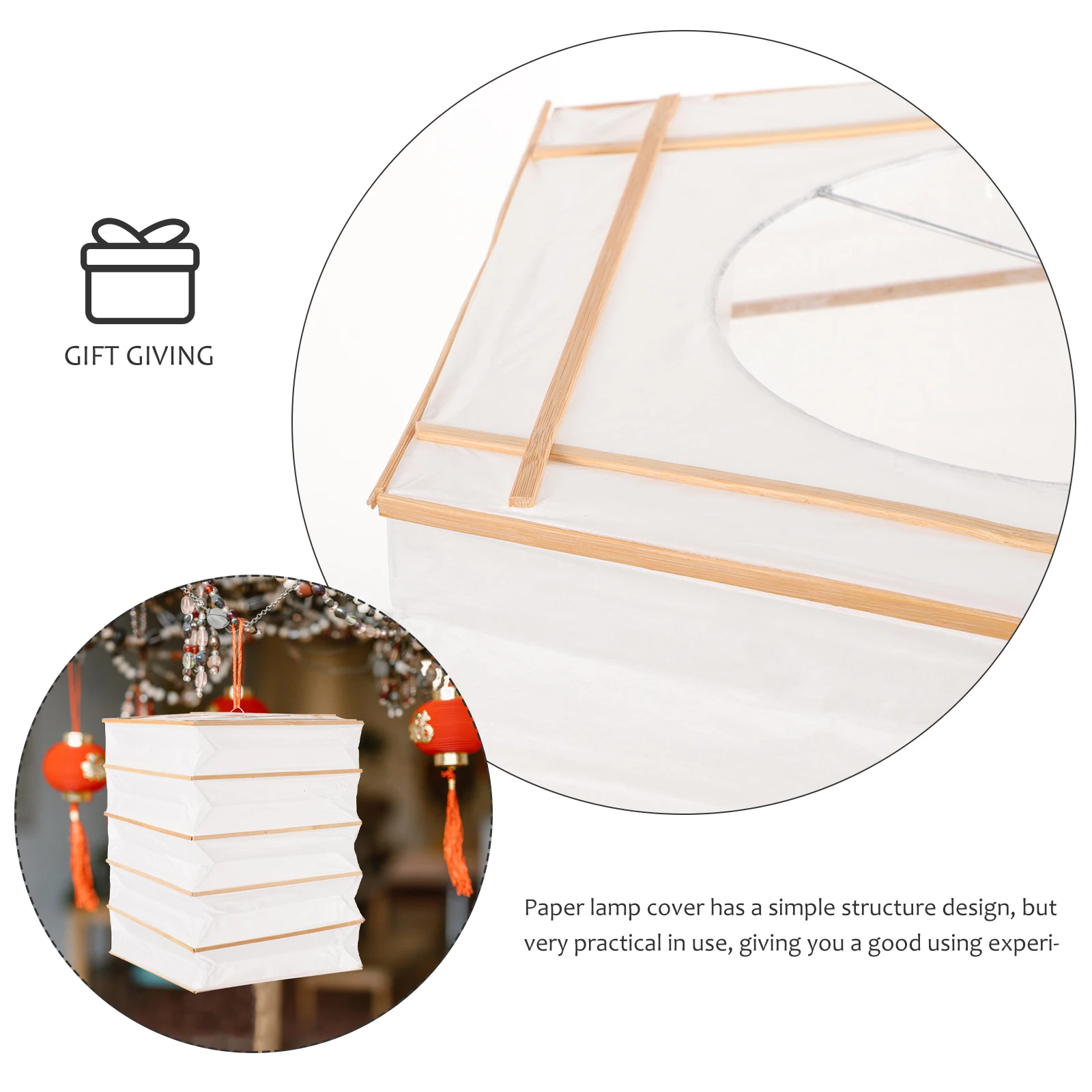 

Folding Paper Lampshade Hanging Light Cover Decorative Ceiling Lamp Shade Origami Style Home Supply Green Durable Premium