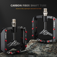 Hollow Out Designed Bicycle Pedals Made of Aluminum Alloy Are Lightweight A Sturdy Bicycle Pedal with A Sturdy Structure