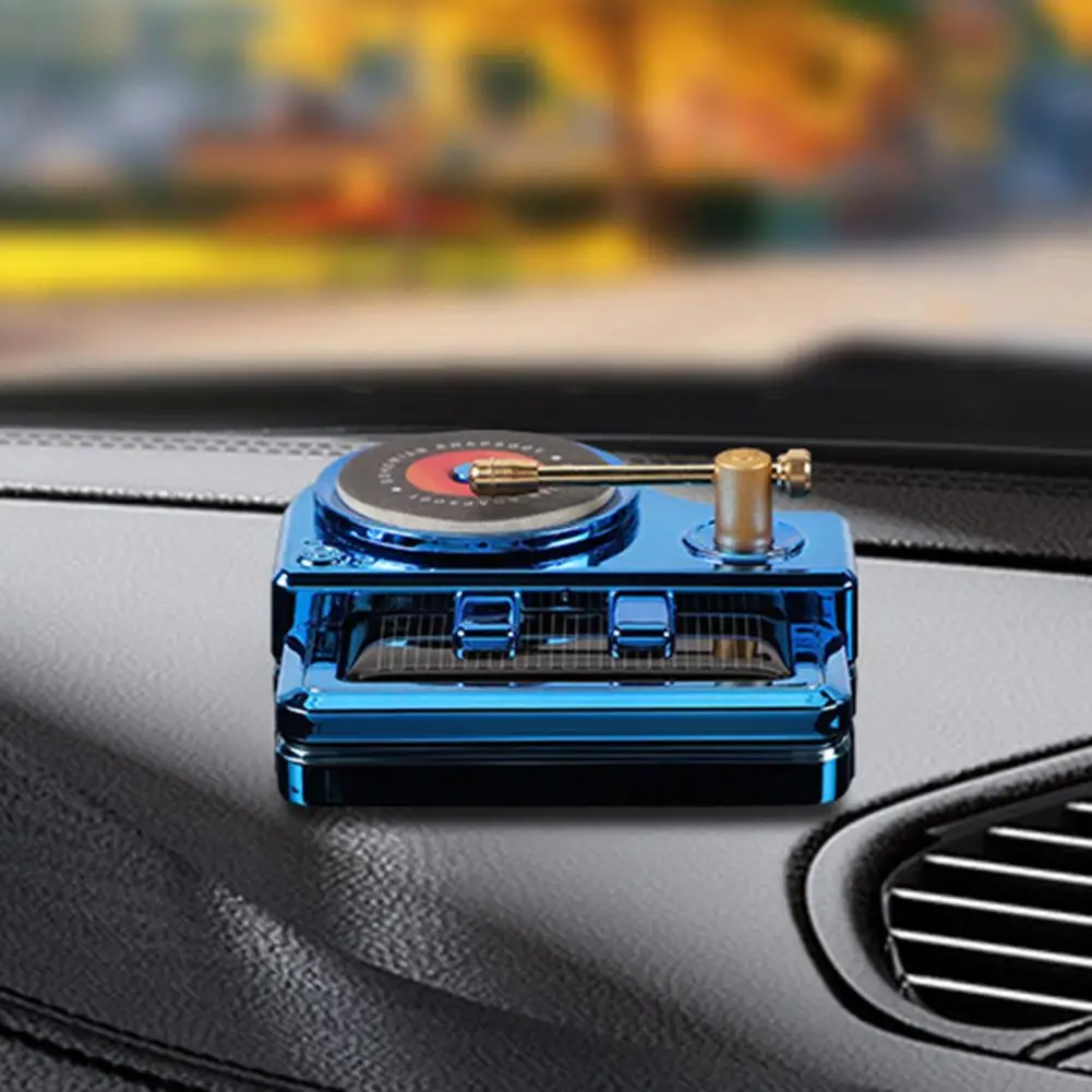 Car Air Freshener 1 Set Useful Replaceable Scent Tablet Piano Record Auto Aromatherapy Perfume Decor Vehicle Supplies