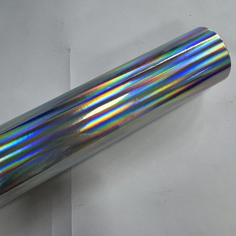 

Rainbow Laser Silver Colorful Car Film Vinyl Wrap Chrome Holographic DIY Motorcycle Mobile Phone Laptop Scooter PVC Sticker