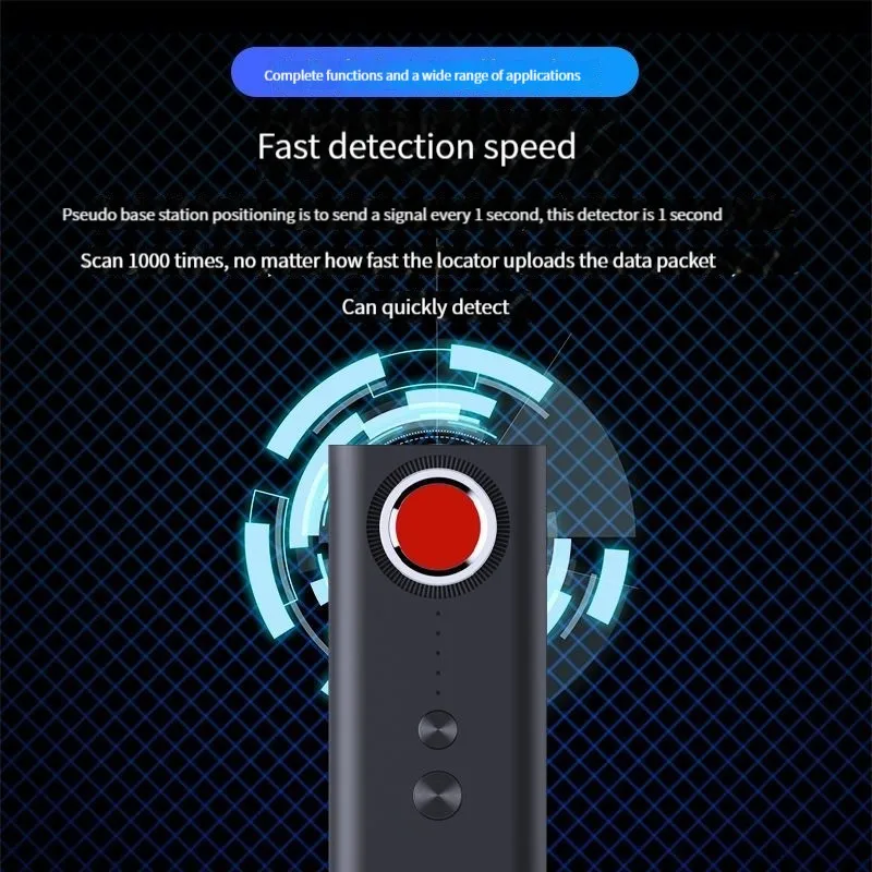 Multi-Functionele Full-Range Rf Draadloze Signaal Radio Detector 4 Signaalsterkte Led Status Indicator Van Laag Naar hoge