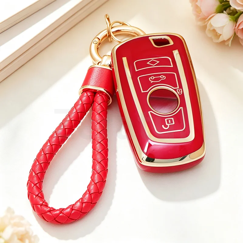 Auto Keyless Protector Car Key Fob Case Cover For BMW F06 F07 F10 F12 F13 F01 F25 F26 F20 F21 F22 F23 F30 F31 F32 F33 F34 F36