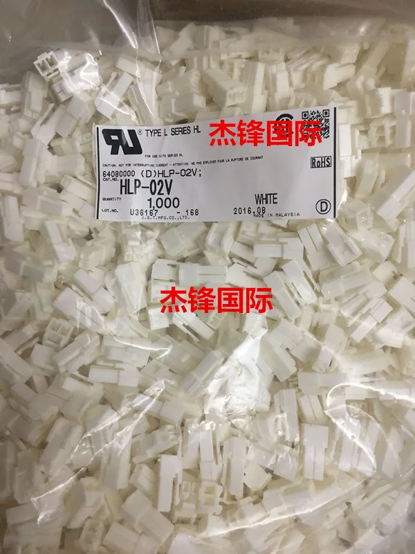 1000pcs/lot HLP-02V 3.96MM legs width 2PIN 100% New