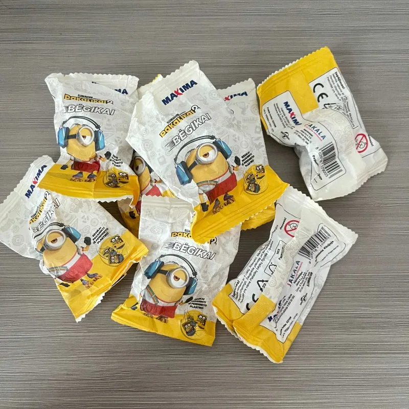 

Minionsses Bottoms Glidings Ball Cylindrical Style Stackesds Series Gifts for Children Animation Character Peripheral Toys