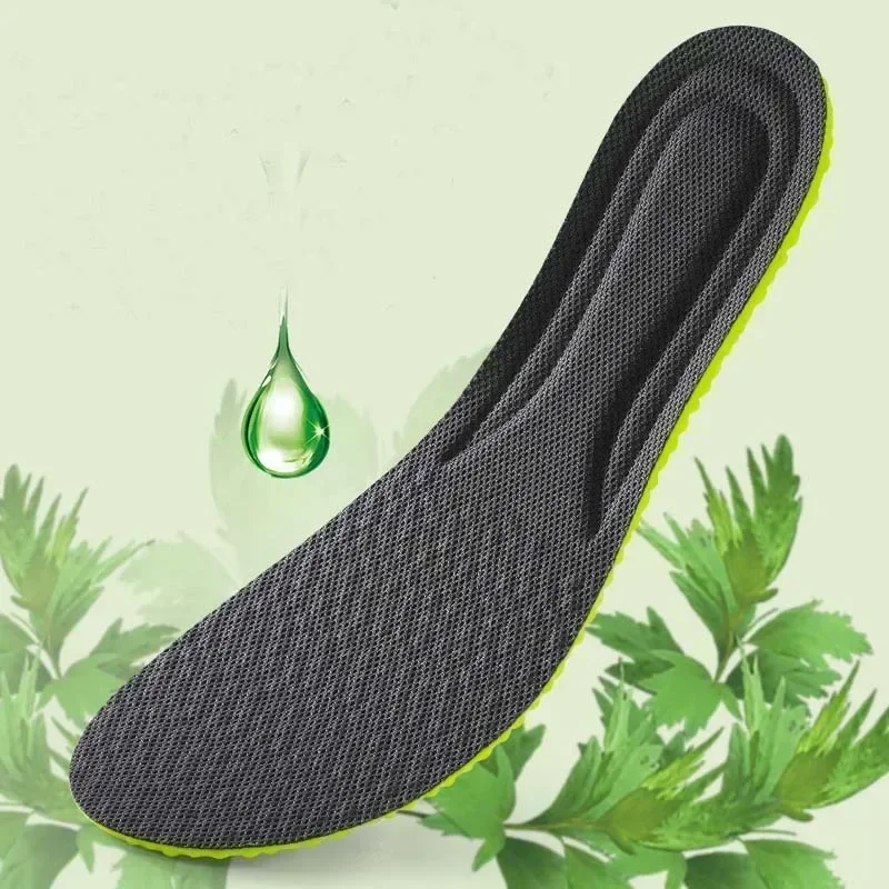 Sports Insoles Deodorant Breathable Insole Plantar Fasciitis Orthopedic Shoe Pads Men Women Cushioning Inserts Pad image 5