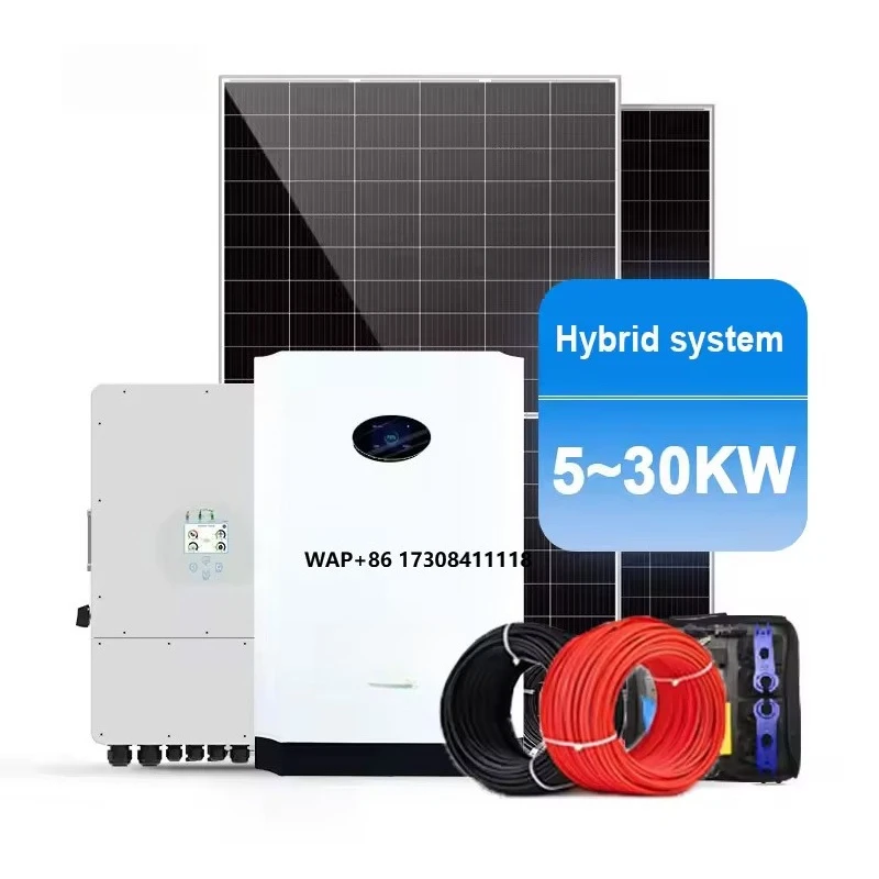 All in One Inverter Home 10Kw 15Kw 15 Kw 20Kw 25Kw Power Solar Off Grid System Set Complete Full Kit Hybrid 5Kw 48V With Battery