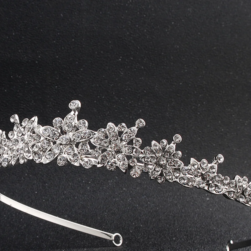 

Elegant Retro Tiara Exquisite Diamond Bridal Crown Wedding Headpiece Party Headdress Women Women Tiara Wedding Crown
