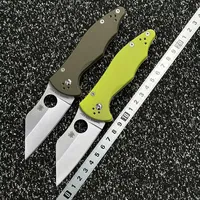 G10 handle camouflage folding knife C85 folding knife outdoor camping portable knife